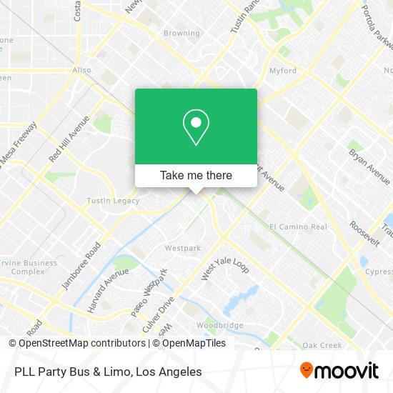 PLL Party Bus & Limo map