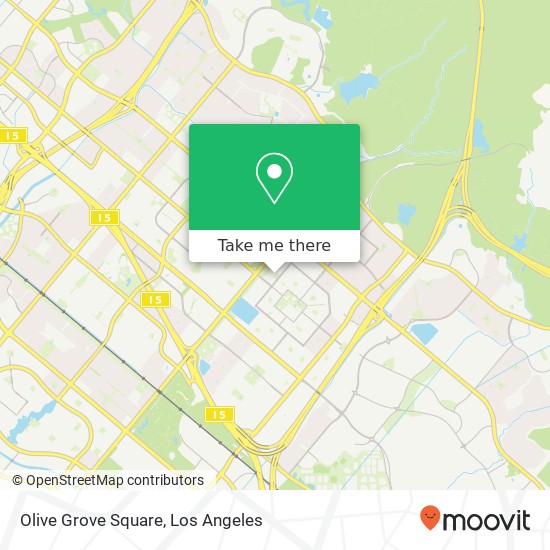 Olive Grove Square map