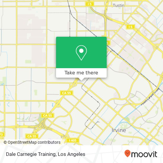 Mapa de Dale Carnegie Training