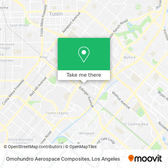 Mapa de Omohundro Aerospace Composites