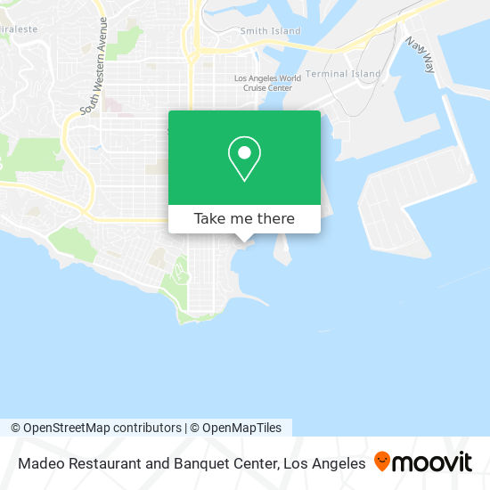 Madeo Restaurant and Banquet Center map