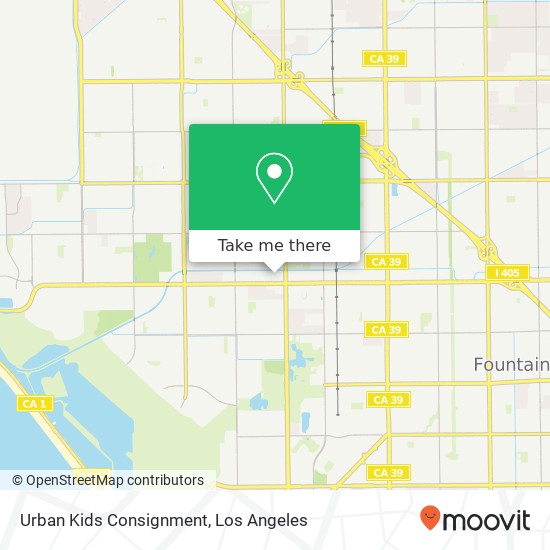 Urban Kids Consignment map