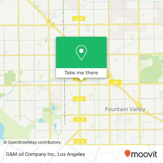 G&M oil Company Inc. map