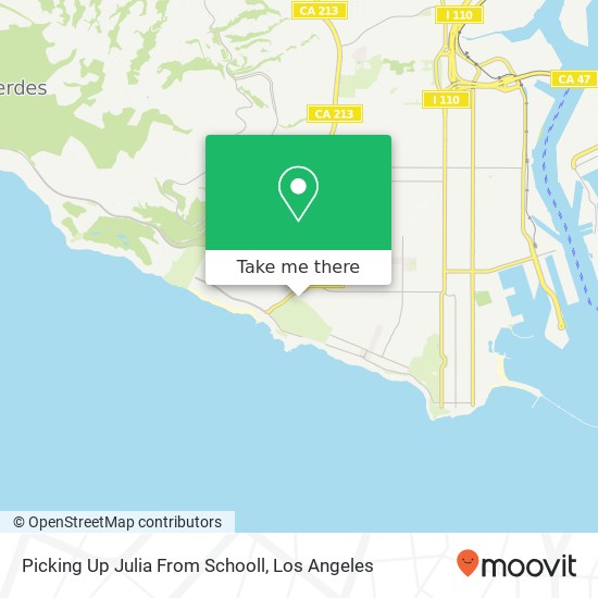 Mapa de Picking Up Julia From Schooll