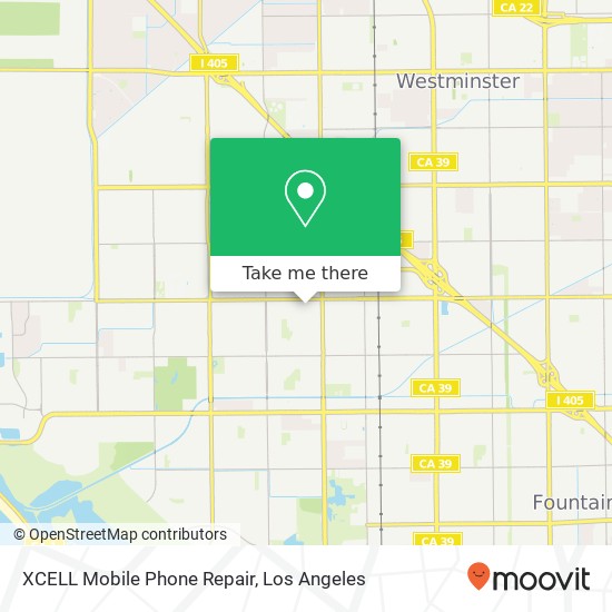 Mapa de XCELL Mobile Phone Repair