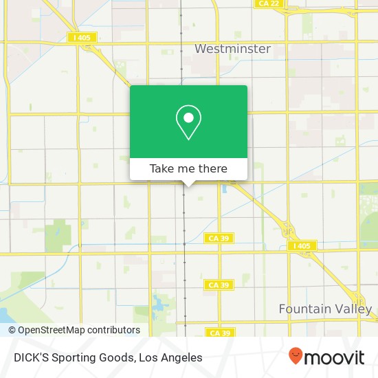 DICK'S Sporting Goods map