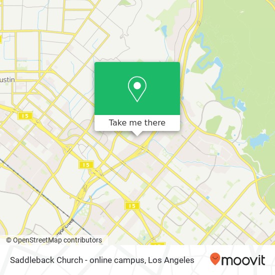 Saddleback Church - online campus map