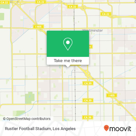 Mapa de Rustler Football Stadium