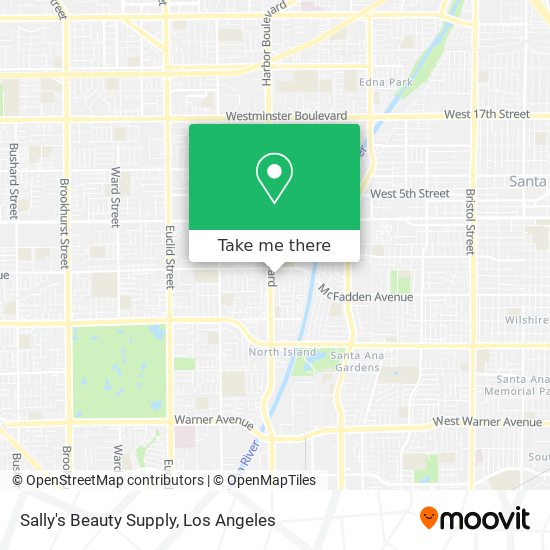 Sally's Beauty Supply map