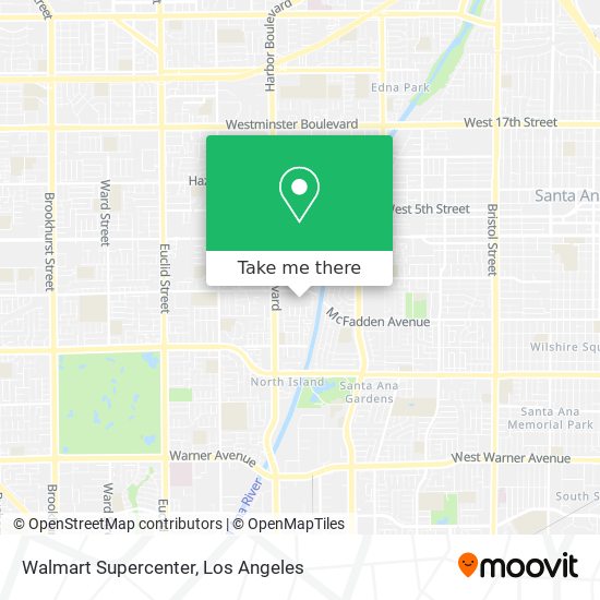 Walmart Supercenter map