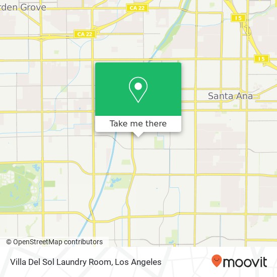 Villa Del Sol Laundry Room map