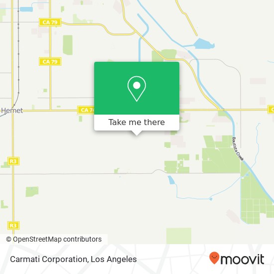 Carmati Corporation map