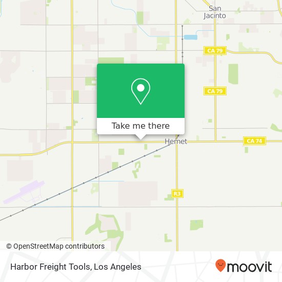 Harbor Freight Tools map