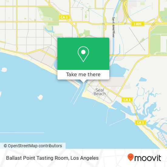 Ballast Point Tasting Room map