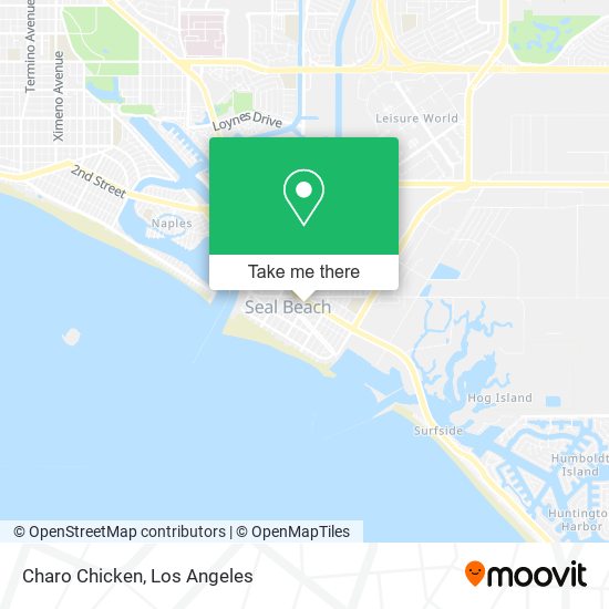 Charo Chicken map