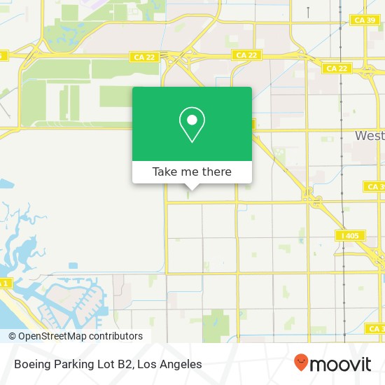 Boeing Parking Lot B2 map