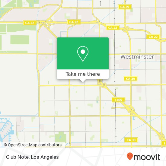 Club Note map