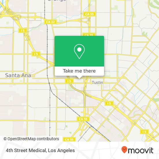 Mapa de 4th Street Medical