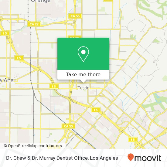 Dr. Chew & Dr. Murray Dentist Office map