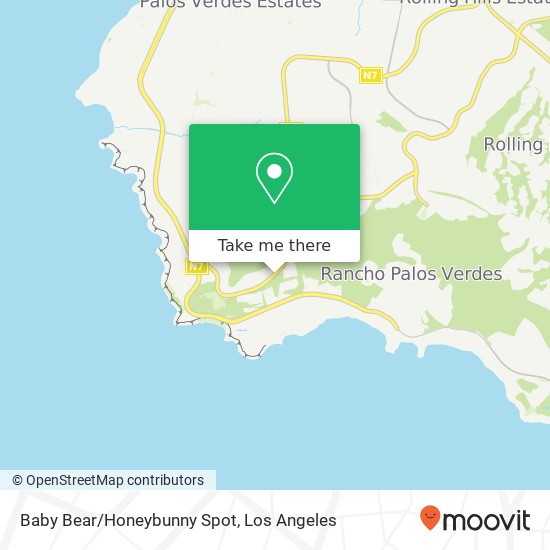 Baby Bear/Honeybunny Spot map