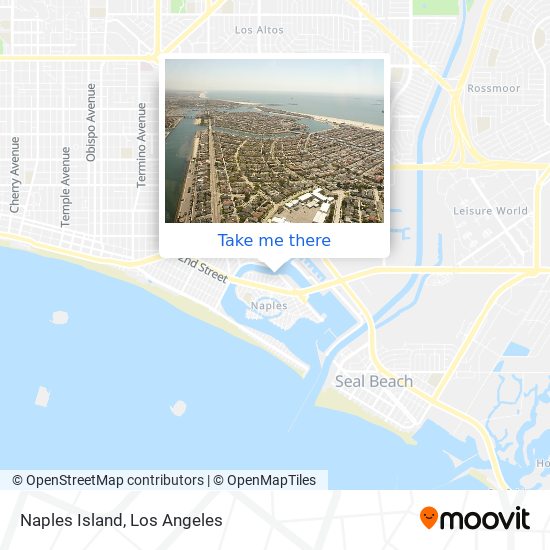 Naples Island map