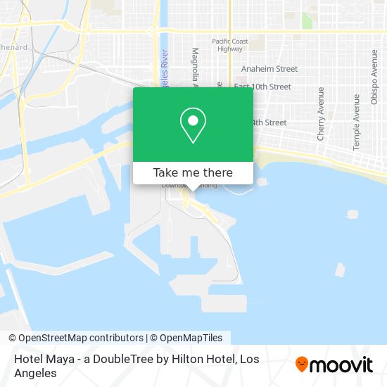 Mapa de Hotel Maya - a DoubleTree by Hilton Hotel