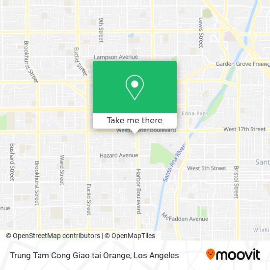 Mapa de Trung Tam Cong Giao tai Orange