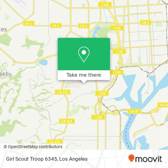 Mapa de Girl Scout Troop 6345