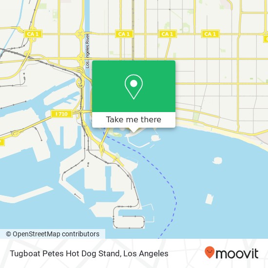 Tugboat Petes Hot Dog Stand map