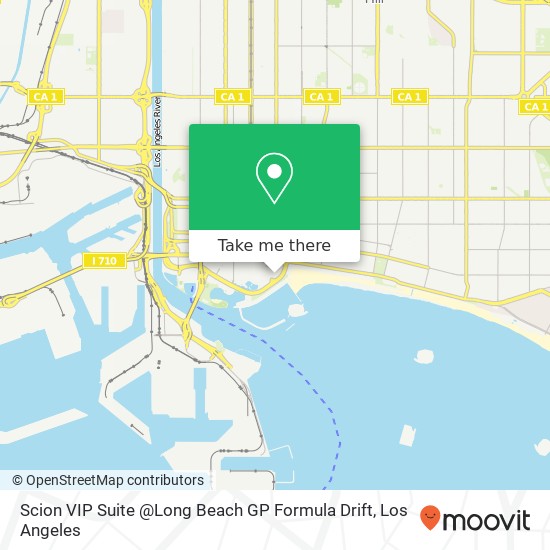 Mapa de Scion VIP Suite @Long Beach GP Formula Drift