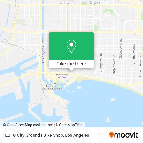 LBFG City Grounds Bike Shop map