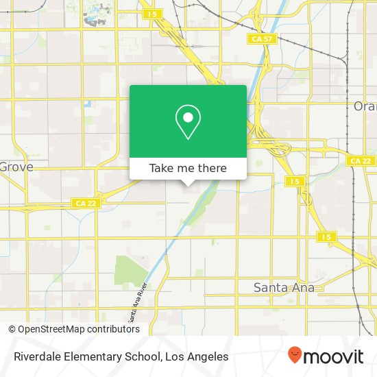 Riverdale Elementary School map