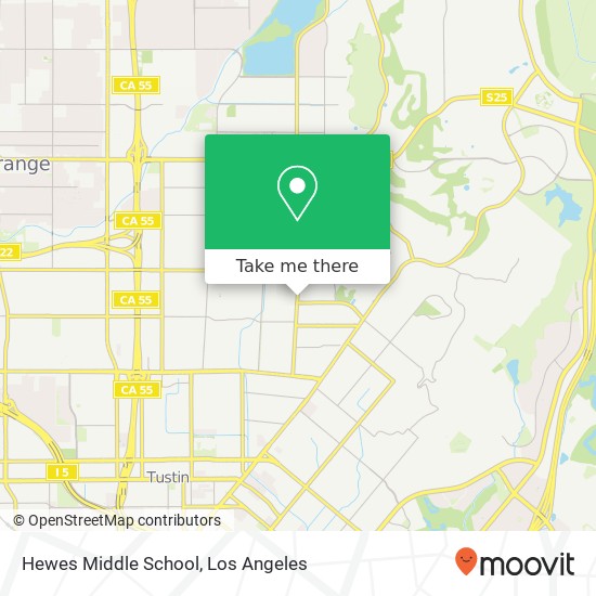 Hewes Middle School map