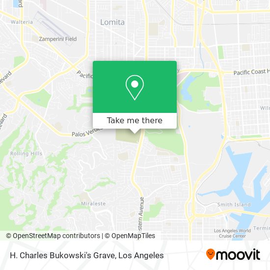 Mapa de H. Charles Bukowski's Grave