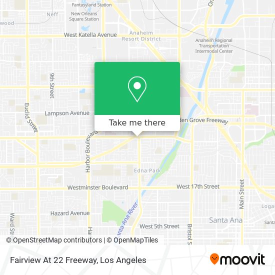 Fairview At 22 Freeway map