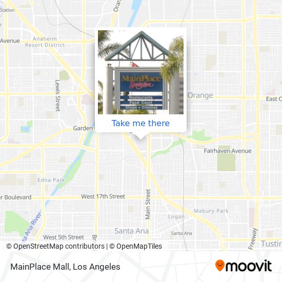 MainPlace Mall map