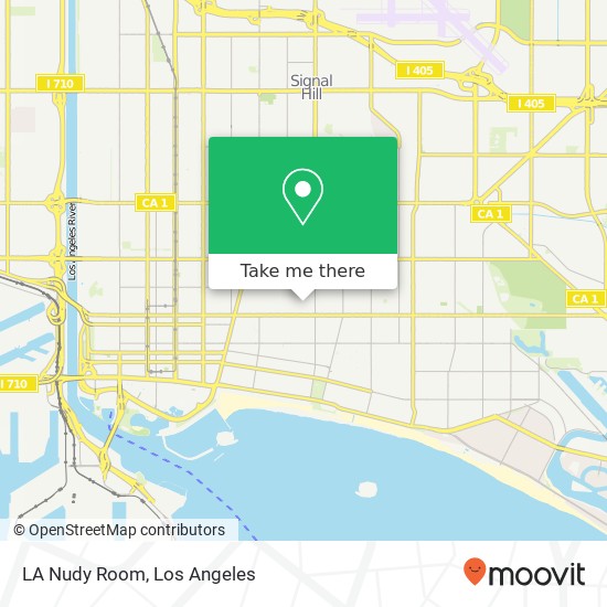 Mapa de LA Nudy Room