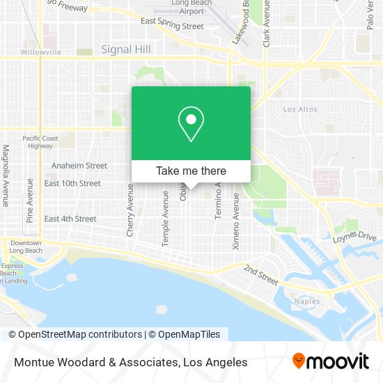 Mapa de Montue Woodard & Associates
