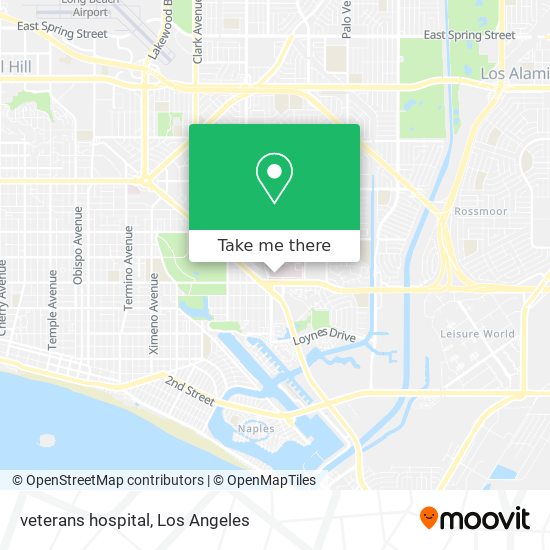 veterans hospital map