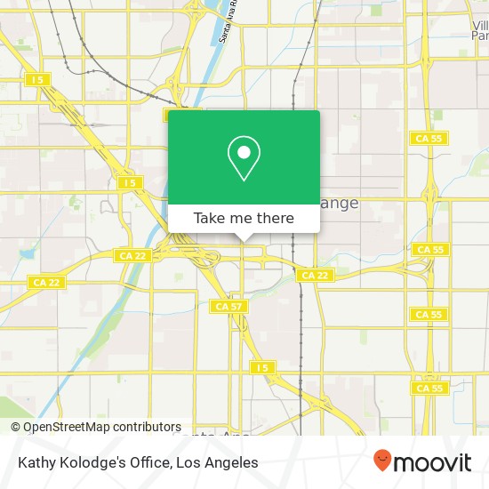 Mapa de Kathy Kolodge's Office