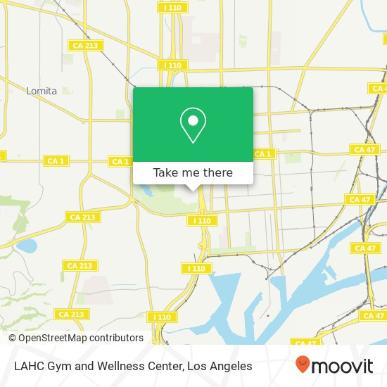 Mapa de LAHC Gym and Wellness Center