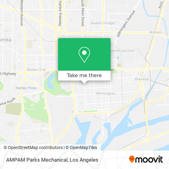 AMPAM Parks Mechanical map