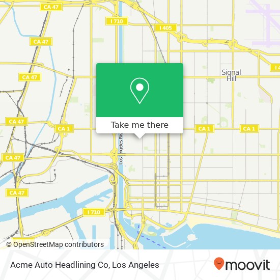 Acme Auto Headlining Co map