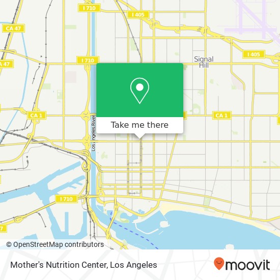 Mother's Nutrition Center map