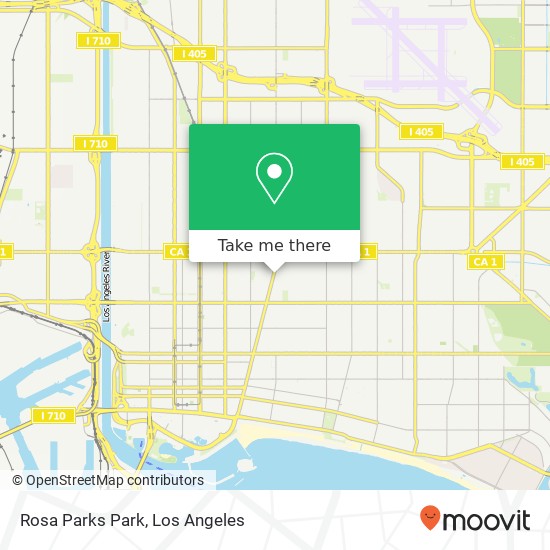 Mapa de Rosa Parks Park