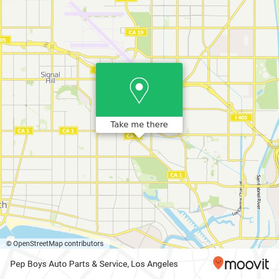 Pep Boys Auto Parts & Service map