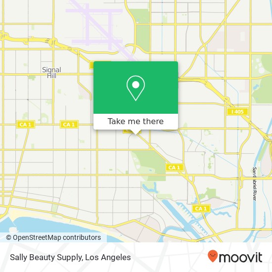 Sally Beauty Supply map