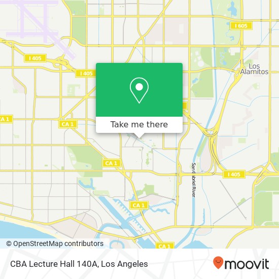 CBA Lecture Hall 140A map