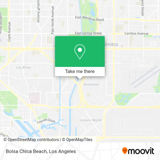 Bolsa Chica Beach map