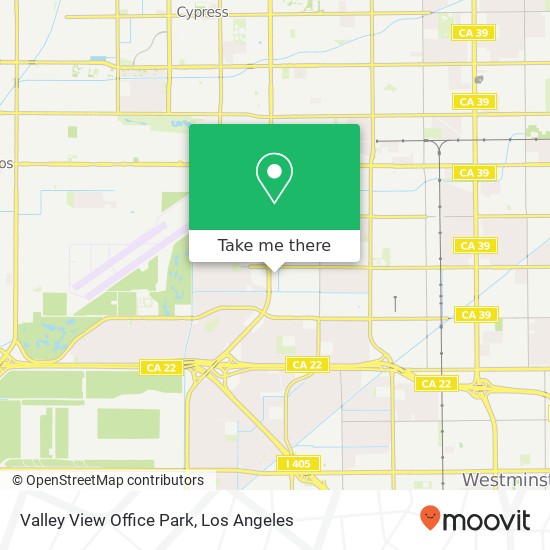 Mapa de Valley View Office Park